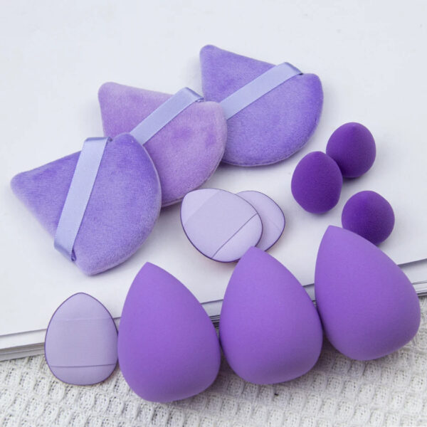 Nicelip makeup puff purple